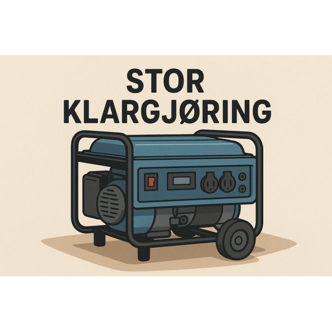 Hovedbilde Klargjøring bensinaggregat ( Stor )