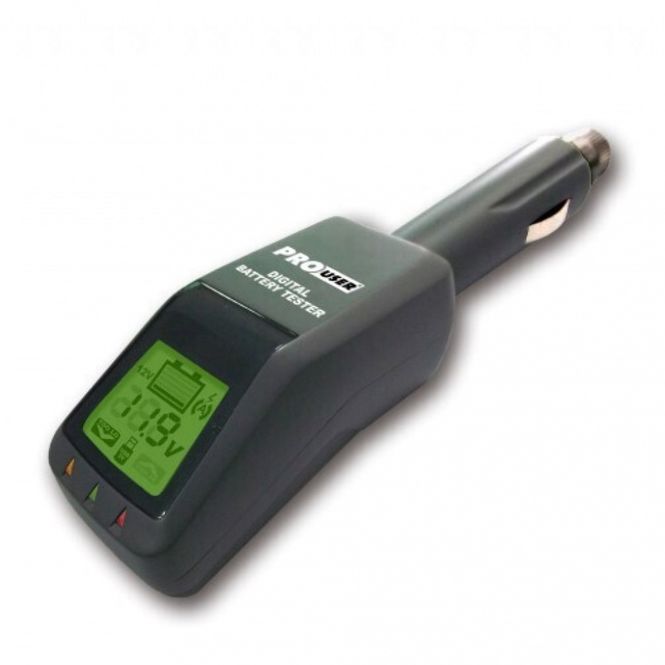 Hovedbilde Batteritester og USB lader BT400