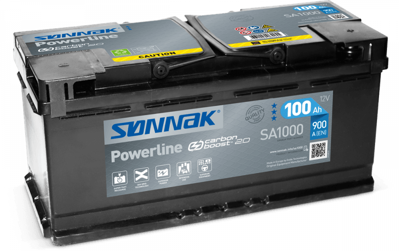 SA1000 SØNNAK POWERLINE 100AH