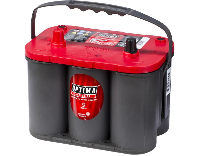 Red Top 12V 50AH 815CCA (254x174x195mm) +venstre TOPP