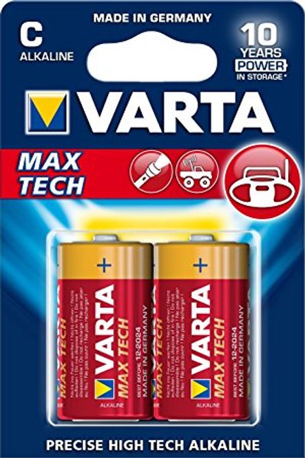 Hovedbilde VARTA Max Tech C 1,5V 2-pakning