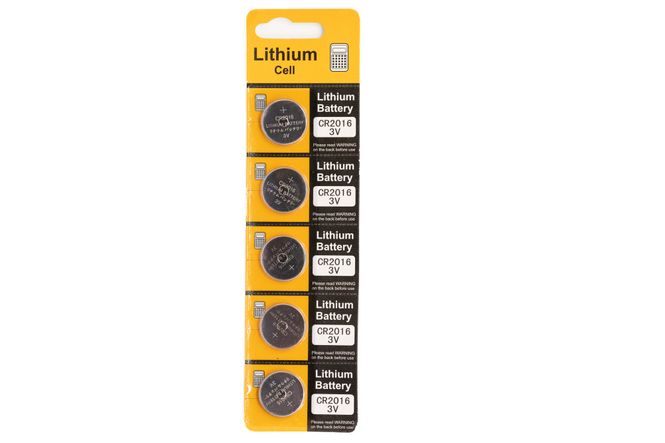 Hovedbilde CR2016 3.0V 75MAH - 5 stk