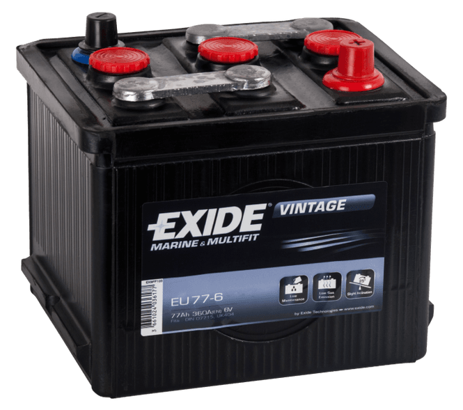 Hovedbilde EU77-6 EXIDE VINTAGE 77AH