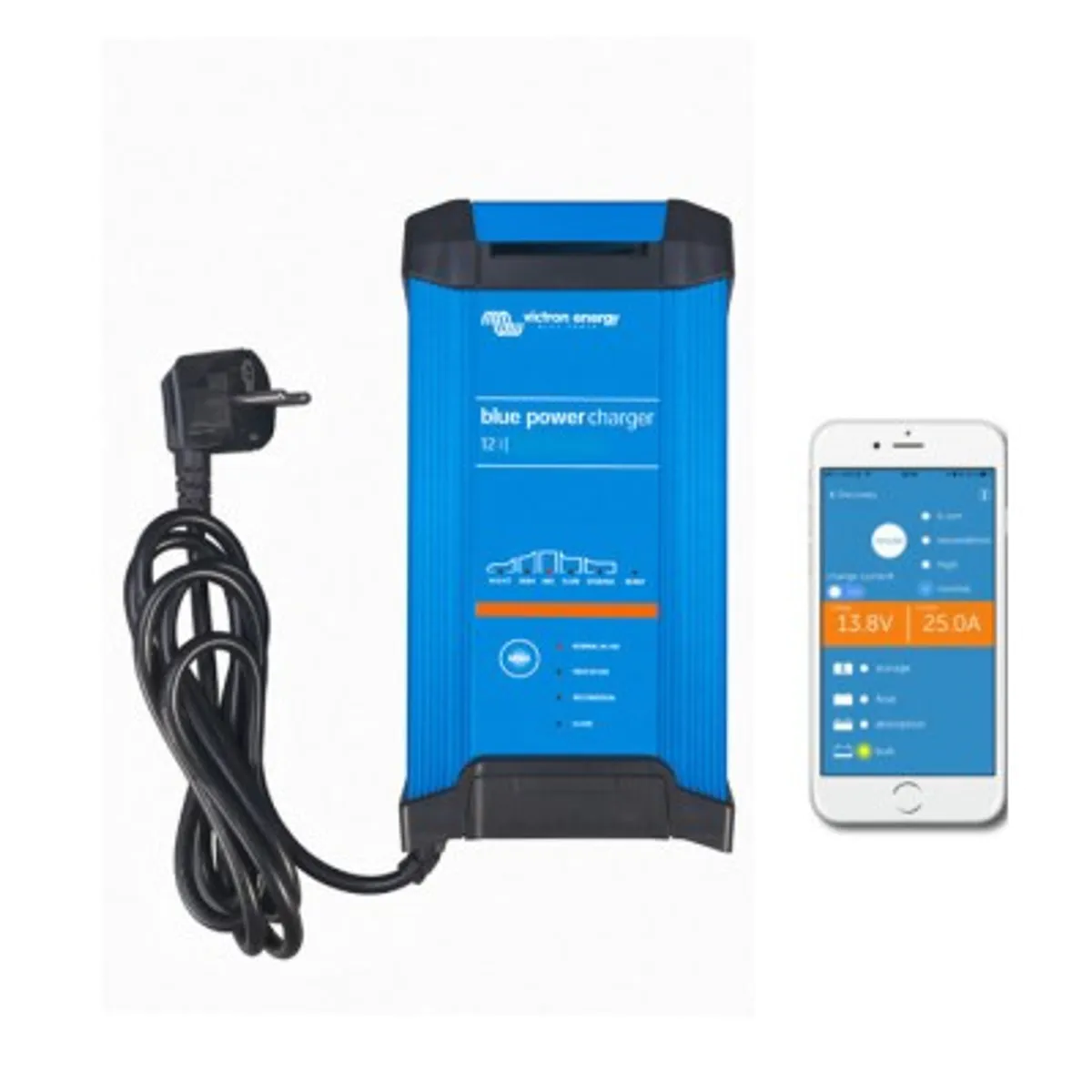 VICTRON Blue Smart IP22  12V 15A 3-kanaler