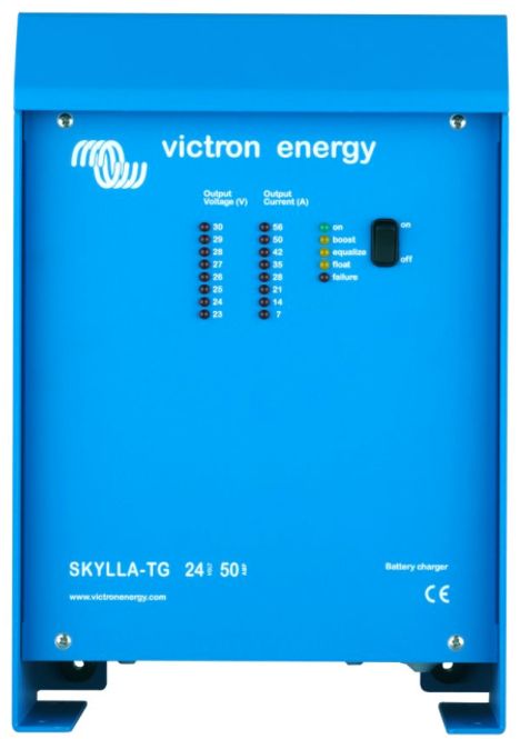 Hovedbilde VICTRON Skylla TG Batterilader 24V 50A 1+1 utgang
