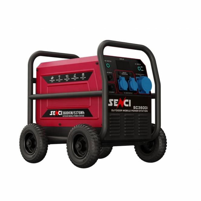 Hovedbilde SENCI Lithium LPS 3840Wh Power Station med 3600W (7200W) sinus inverter - HD Utebruk