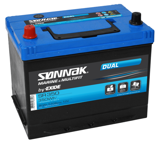 Hovedbilde SR350 SØNNAK DUAL 80AH