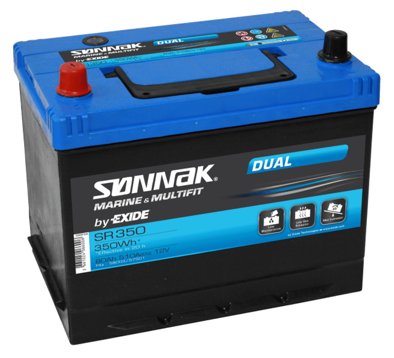 SR350 SØNNAK DUAL 80AH
