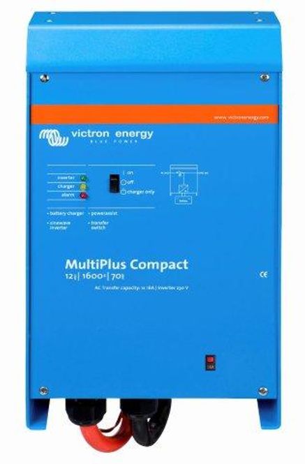 Hovedbilde VICTRON MultiPlus C12/1600/70 kombi inverter og lader