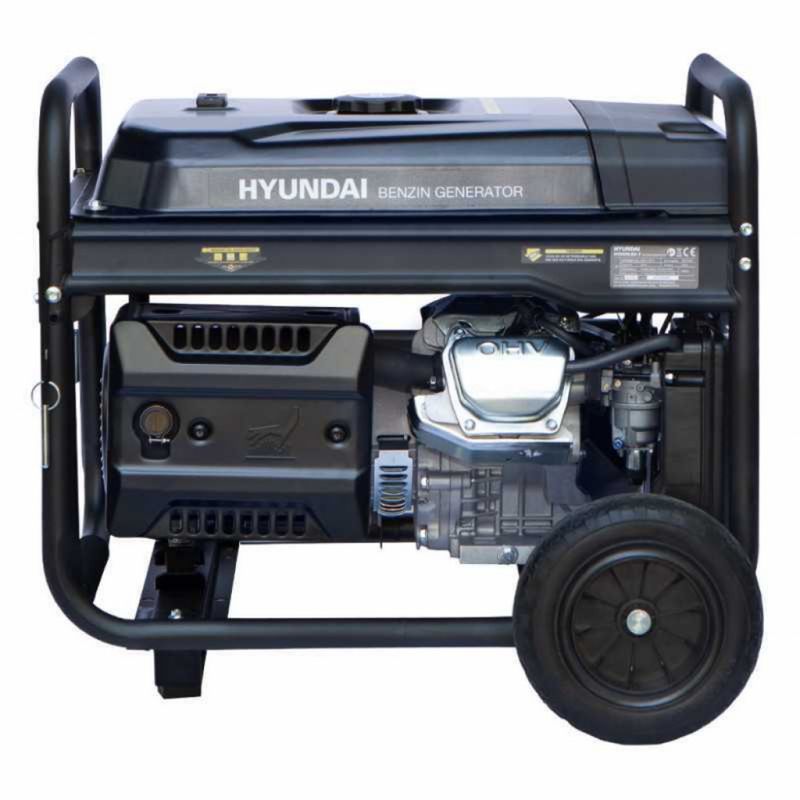 HYUNDAI HY10100LEK-T Proff Strømaggregat 8000W - 400V & 230V 1-FAS 