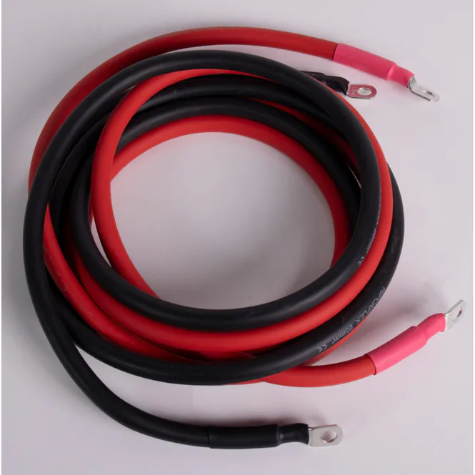 Hovedbilde Batterikabel 2x25mm2 m/8mm 200cm