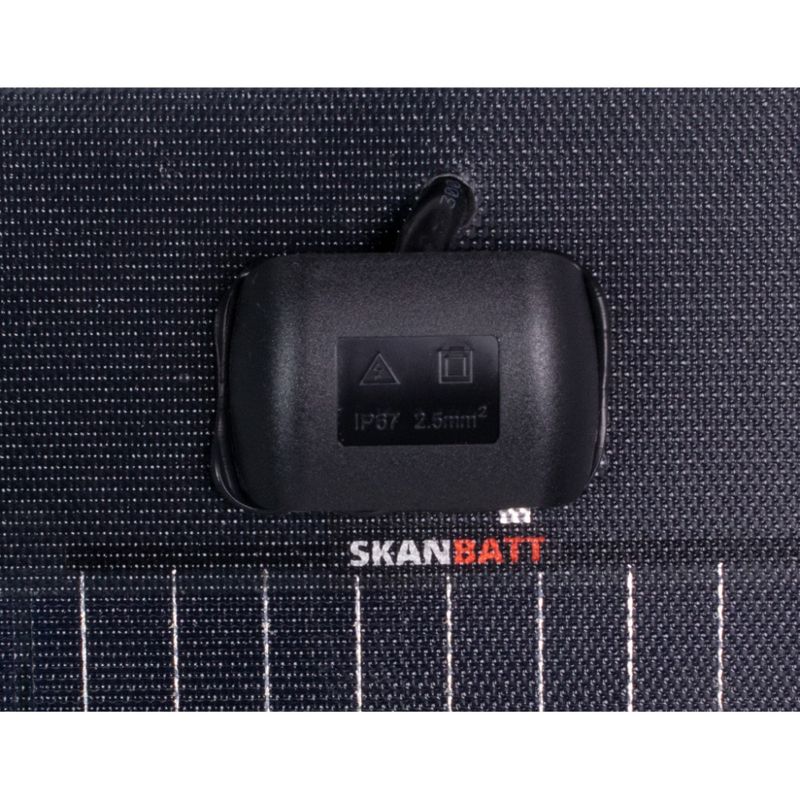 SKANBATT Fleksibelt Solcellepanel 100W - ETFE - 860x670x3mm