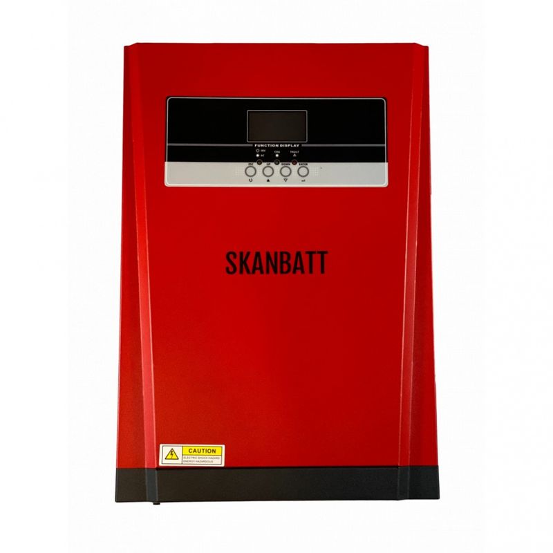 SKANBATT Pro Hybrid inverter 24V 3000W (6000W) MPPT 80A