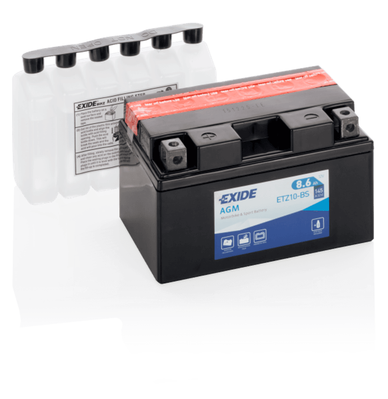 4976 EXIDE MC ETZ10-BS 12V 8,6AH