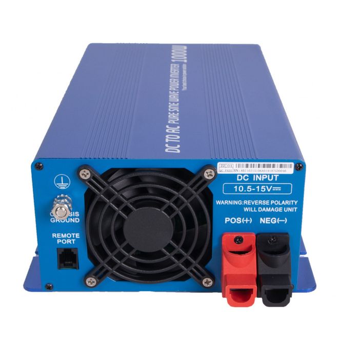 Hovedbilde INVERTER 12V 1000W Ren sinus m/fjernkontroll