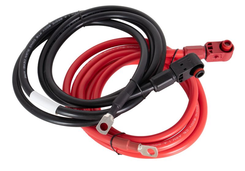 SKANBATT 2M Kabelsett til Skanbatt Premium Rack 2x25mm2 8mm