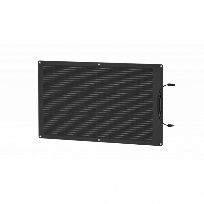 ECOFLOW Fleksibelte Solcellepanel 100W