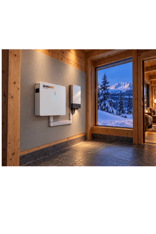 SKANBATT PowerWall LiFePO4 51,2V 100Ah - 5,12kWt - HEAT