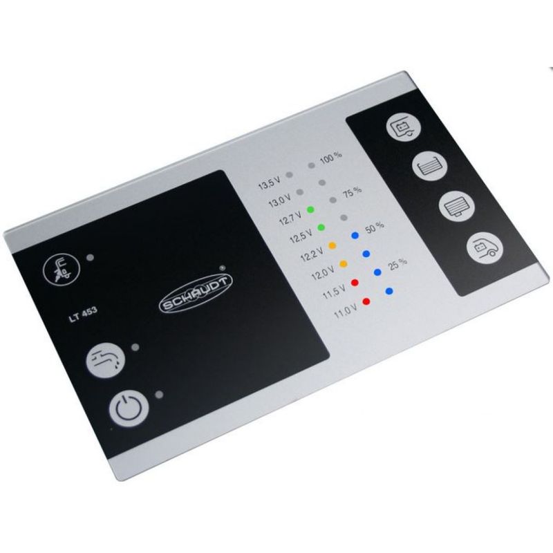 Schaudt LT453 display for strømsystemet i bobiler
