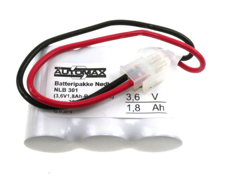 NLB 301 3,6V1,8Ah-R-Plugg 12