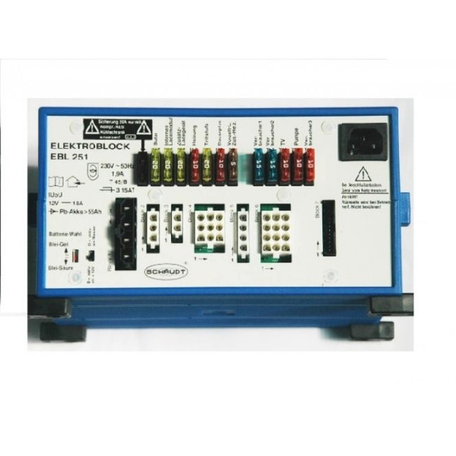 Hovedbilde Schaudt EBL251 Strømsentral for bobiler