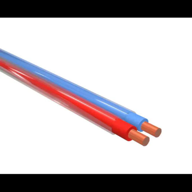 Hovedbilde KABEL 2x10mm2 rød / blå - Dobbelisolert