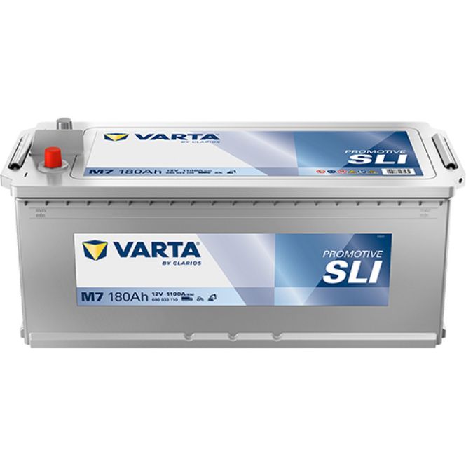 Hovedbilde VARTA Promotive SLI Batteri 12V 180AH 1100CCA (513x223x200/223mm) +høyre M7