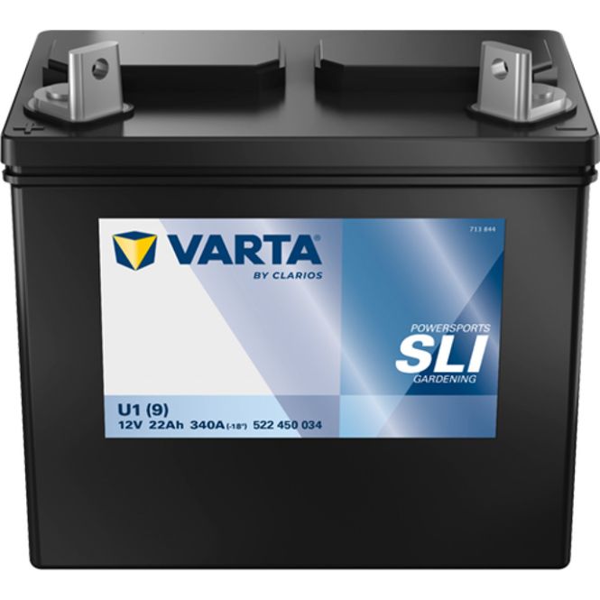 Hovedbilde VARTA Plenklipper Batteri 12V 22AH 340CCA (196x132x183mm) +Venstre U1(9)