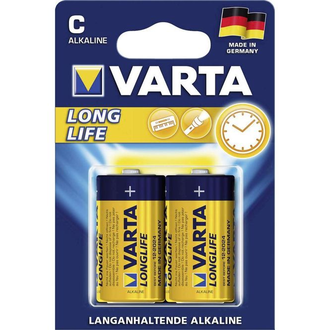 Hovedbilde VARTA Longlife C 1,5V 2-pakning