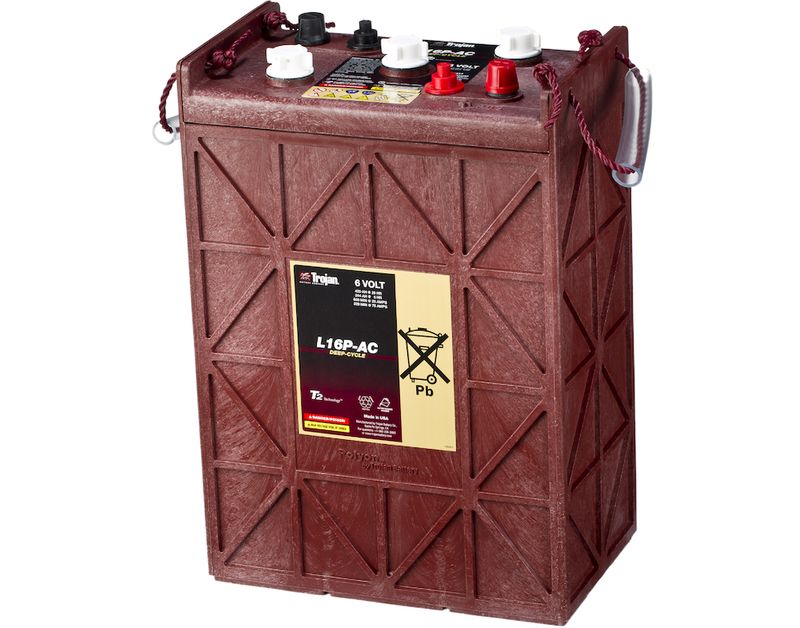 TROJAN Deep Cycle Traksjonsbatteri 6V 420AH (296x176x425mm) +dia