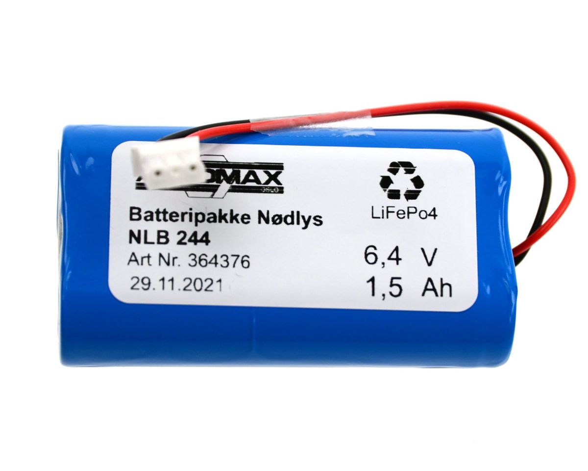 NLB 244 6,4V-1,5AH-R-PLUGG 31