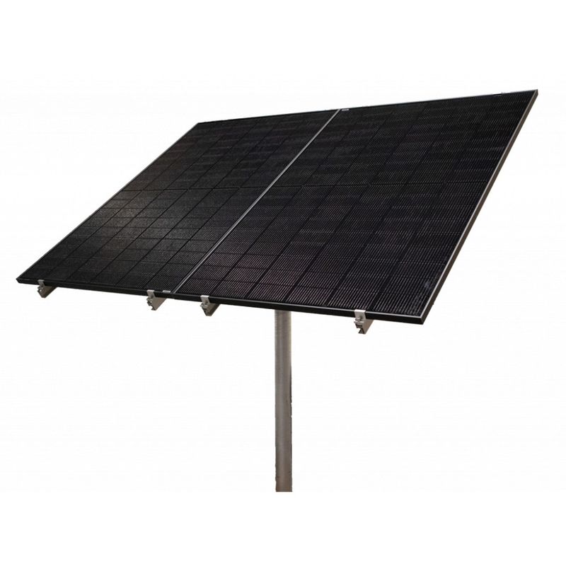 Bakkestativ til solcelle 2x410W SKANBATT/CSUN
