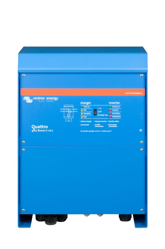 VICTRON Quattro 48/8000/110-100/100 Kombinert lader og inverter