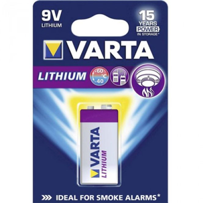 Hovedbilde VARTA Lithium 9V 1-pakning
