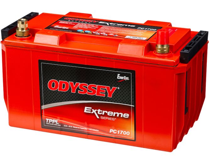 Hovedbilde ODYSSEY AGM Batteri 12V 68AH 825CCA (331x168x176mm) +høyre