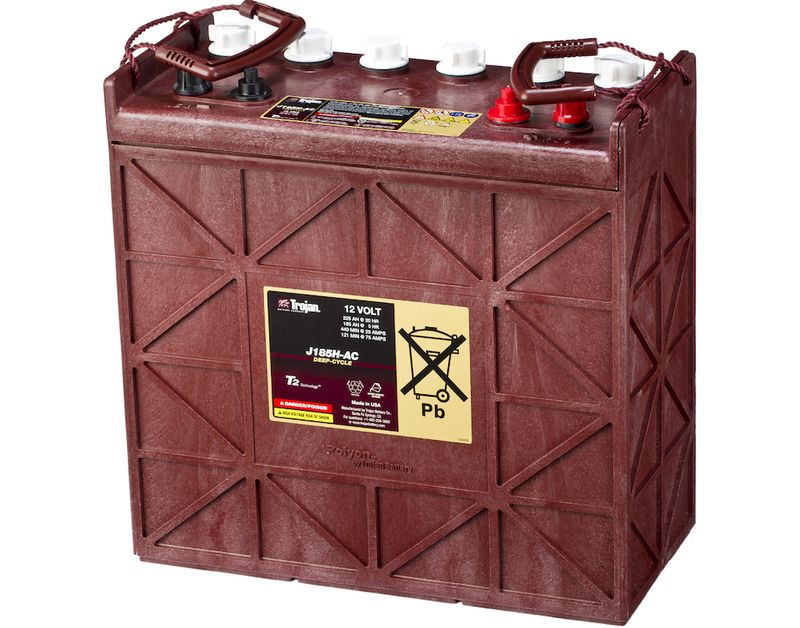 TROJAN Deep Cycle Traksjonsbatteri 12V 225AH (380x176x373mm) +hø