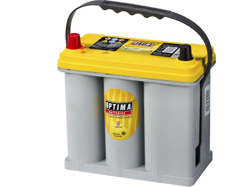 Yellow Top 12V 38AH 460CCA (237x129x227mm) +venstre 