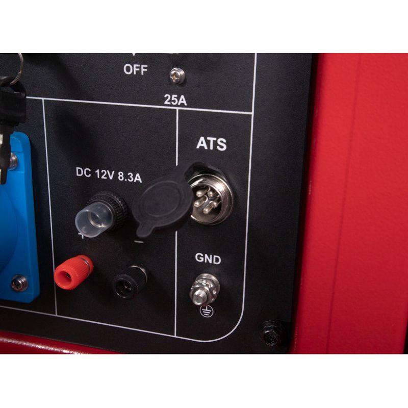 SENCI SCD9000BQ Aggregat - Diesel - Max 6000W - Elektrisk 