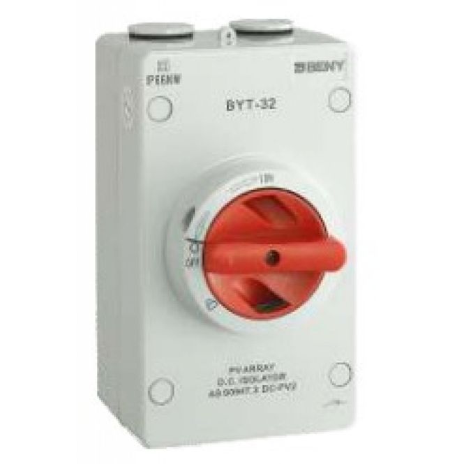 Hovedbilde DC Isolasjonsbryter 1200VDC 32A