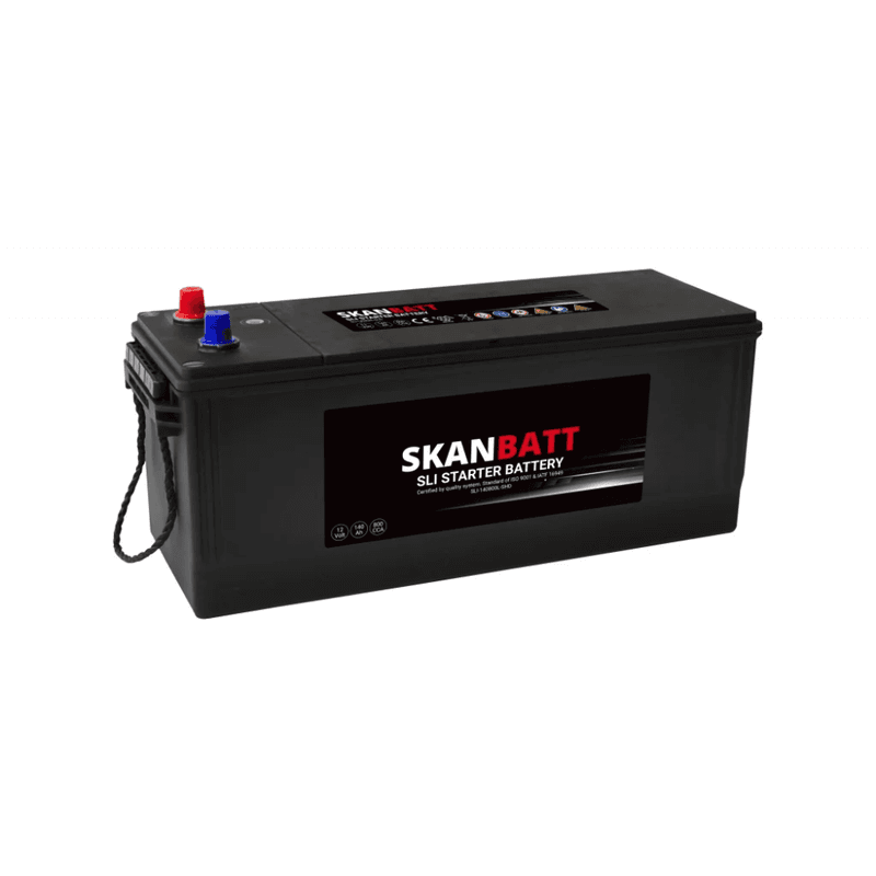 SKANBATT SLI SHD Startbatteri 12V 140AH 800CCA (513x189x223mm) +L