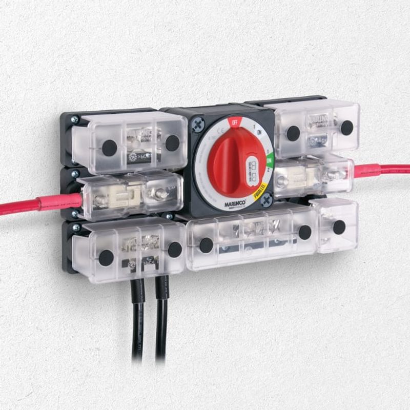 BEP Samleskinne 500A, 4X8mm