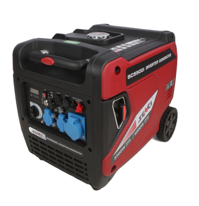 Hovedbilde SENCI SC5500i Inverter Bensin Aggregat  6000W - ATS