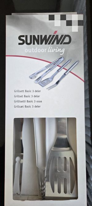 Hovedbilde Grillsett Basic 3 deler - Sunwind