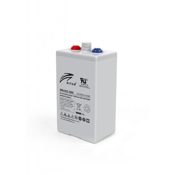 Hovedbilde RITAR OPzV Serien GEL Batteri 2V 300Ah